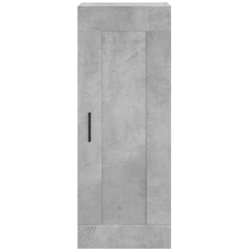 vidaXL 2 Door Concrete Grey Highboard Image 7