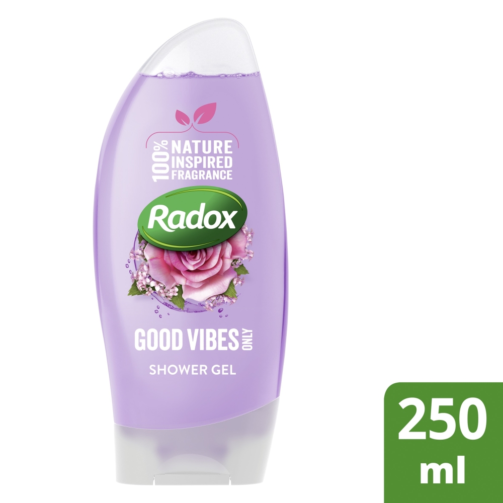 Radox Shower Gel Good Vibes 250ml Image 1