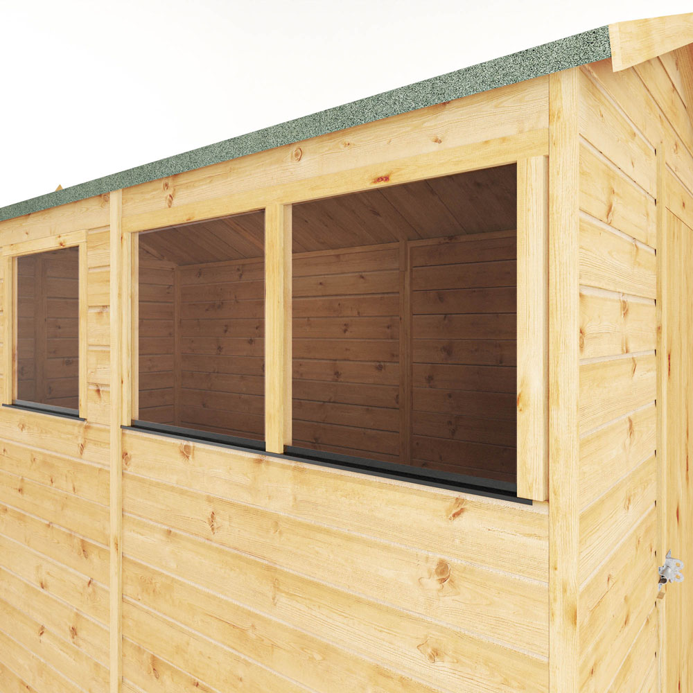 Mercia 10 x 5ft Modular Shiplap Apex Shed Image 5