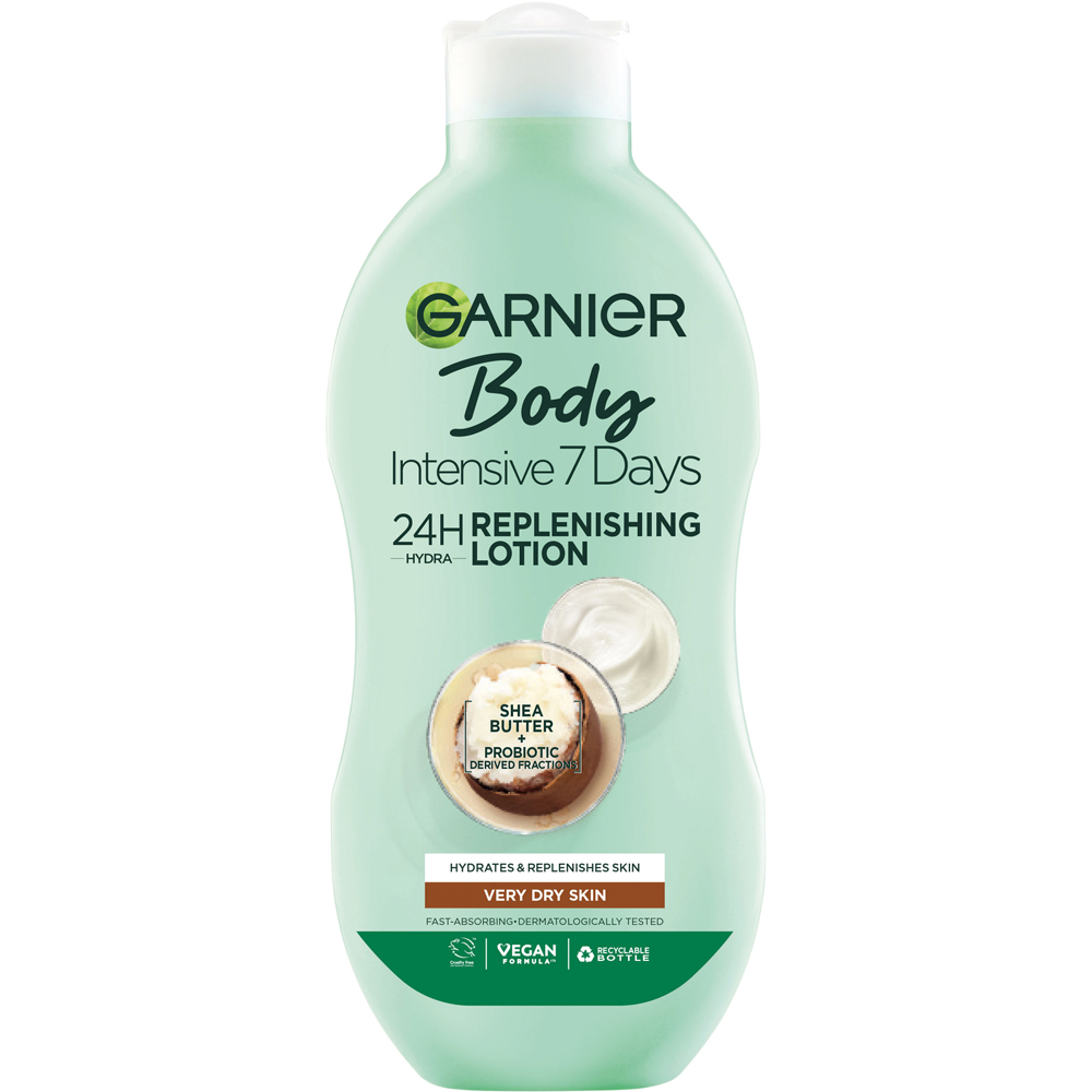 Garnier Intensive 7 Days Shea Butter and Probiotic Extract Body Lotion 400ml Image 1