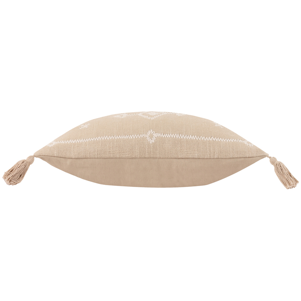 Yard Folis Stone Embroidered Cushion Image 4