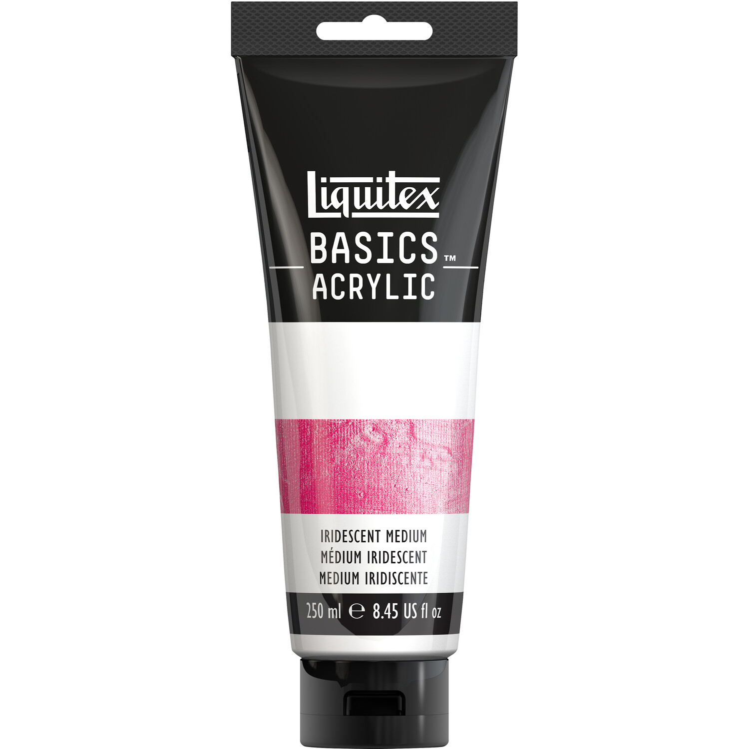 Liquitex Basics Acrylic Iridescent Medium 250ml Image 2