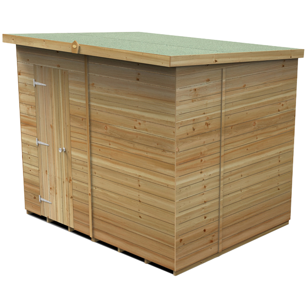 Forest Garden Timberdale 8 x 6ft Pent Shed Image 1