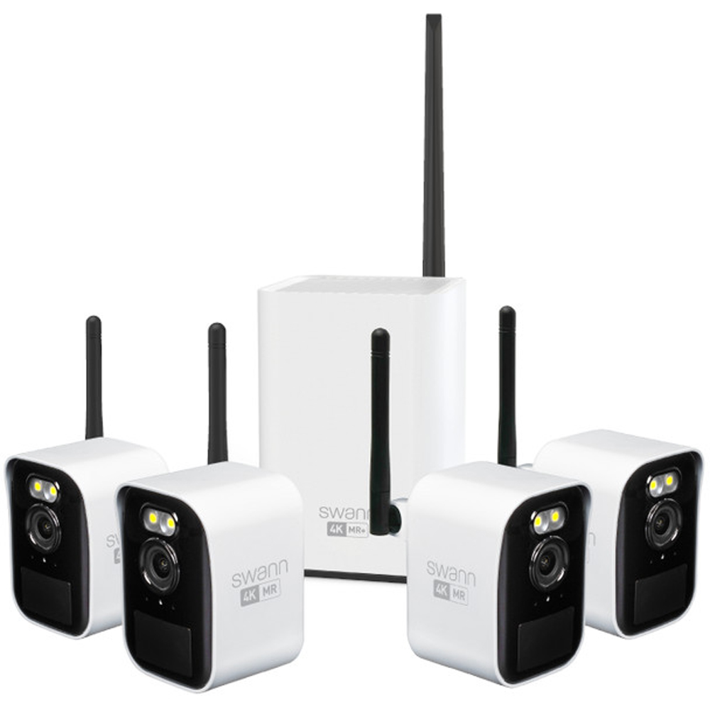 Swann MaxRanger4K Mini Long-Range Wireless Security System with 4 Camera Image 3