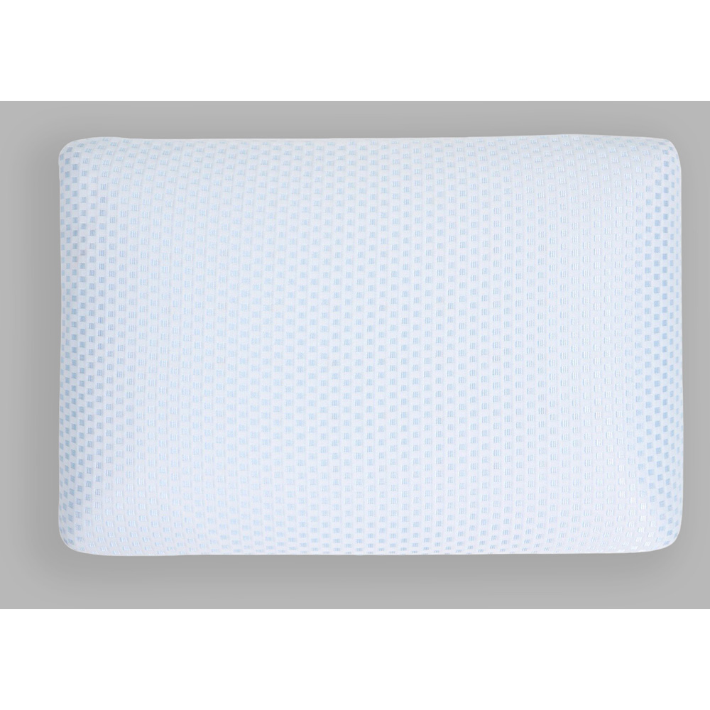 Cooling Memory Foam Pillow - Blue Image 2