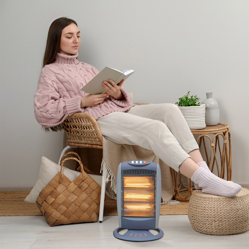 Highlands Homeware Oscillating Halogen Heater Image 2