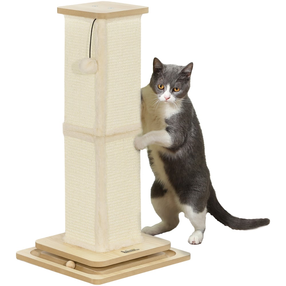PawHut Cat Scratching Post 67cm Image 1