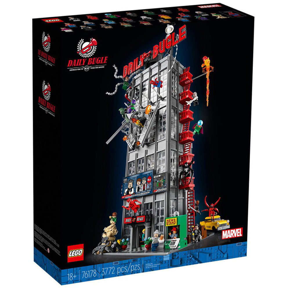 LEGO 76178 Marvel Spider Man Daily Bugle Building Kit Image 1