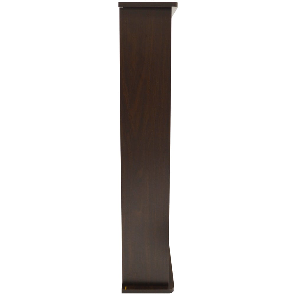 Watsons Chak Dark Oak 6 Shelf CD and DVD Media Storage Unit Image 4