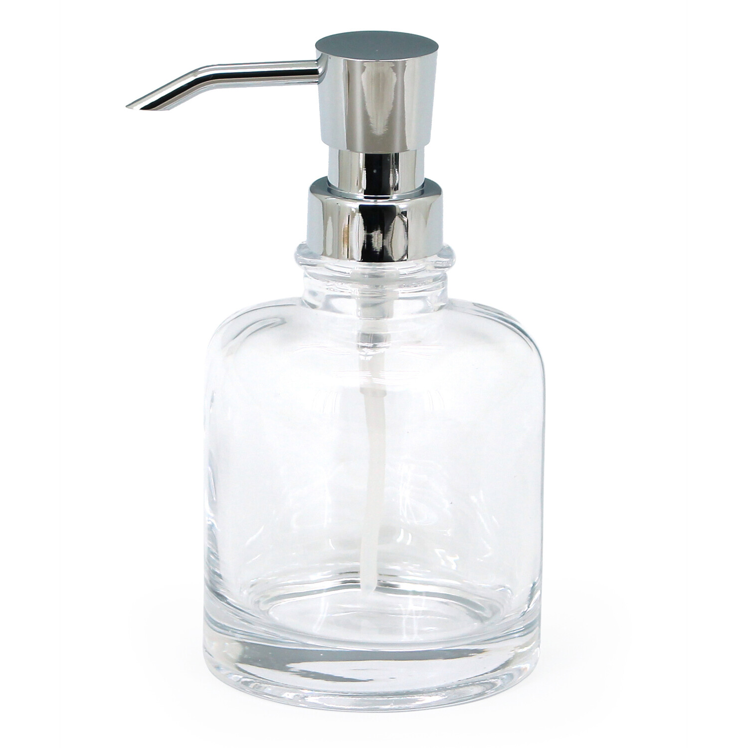 Elegance Clear Soap Dispenser Image