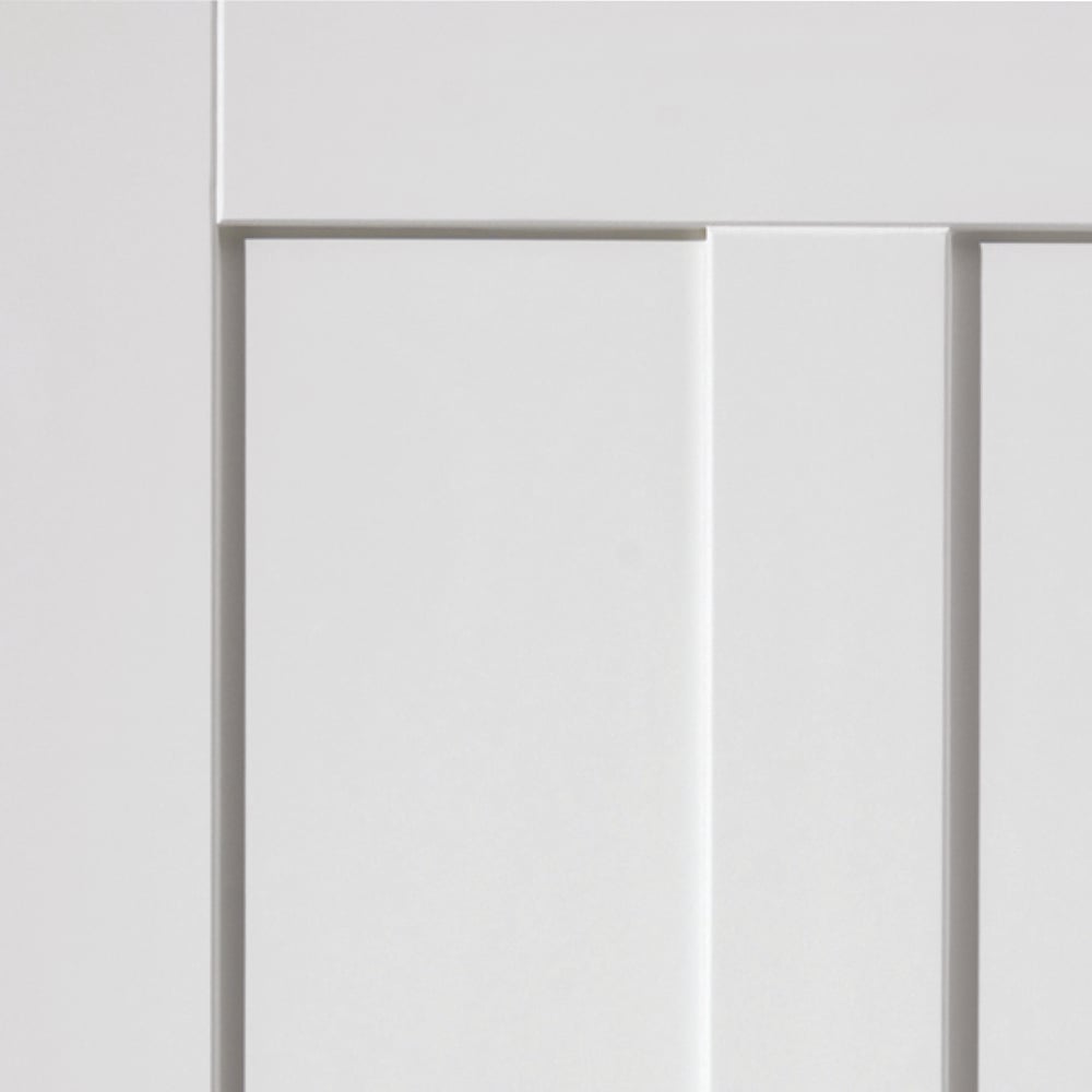 JB Kind Rushmore Shaker White Primed Internal Door 1981 x 686mm Image 3
