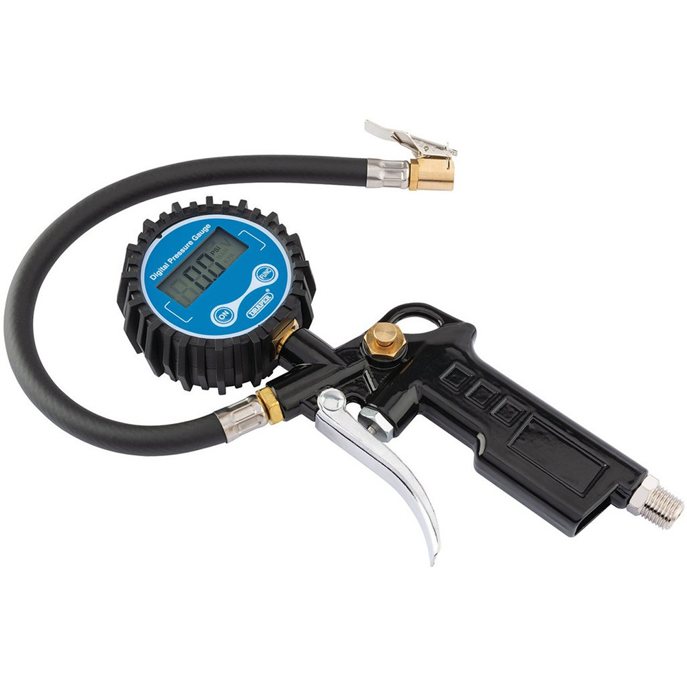 Draper Pistol-Grip Digital Tyre Inflator Image 1