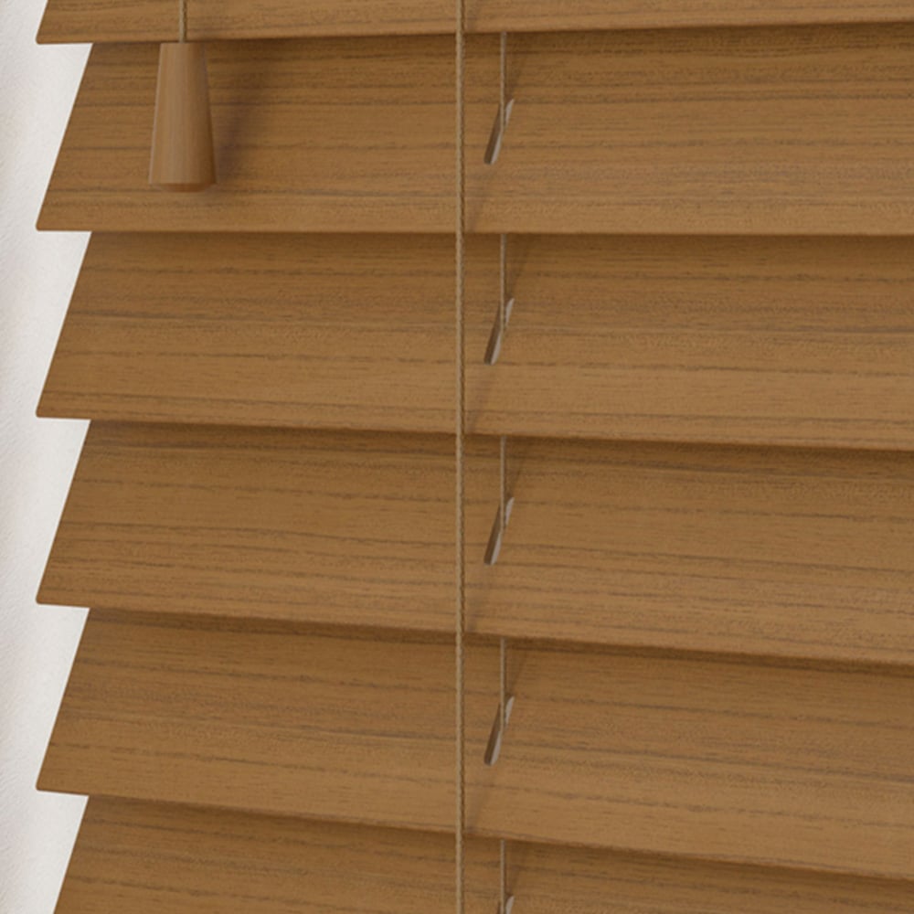 New Edge Blinds Grained Venetian Blinds Truffle 80cm Image 3