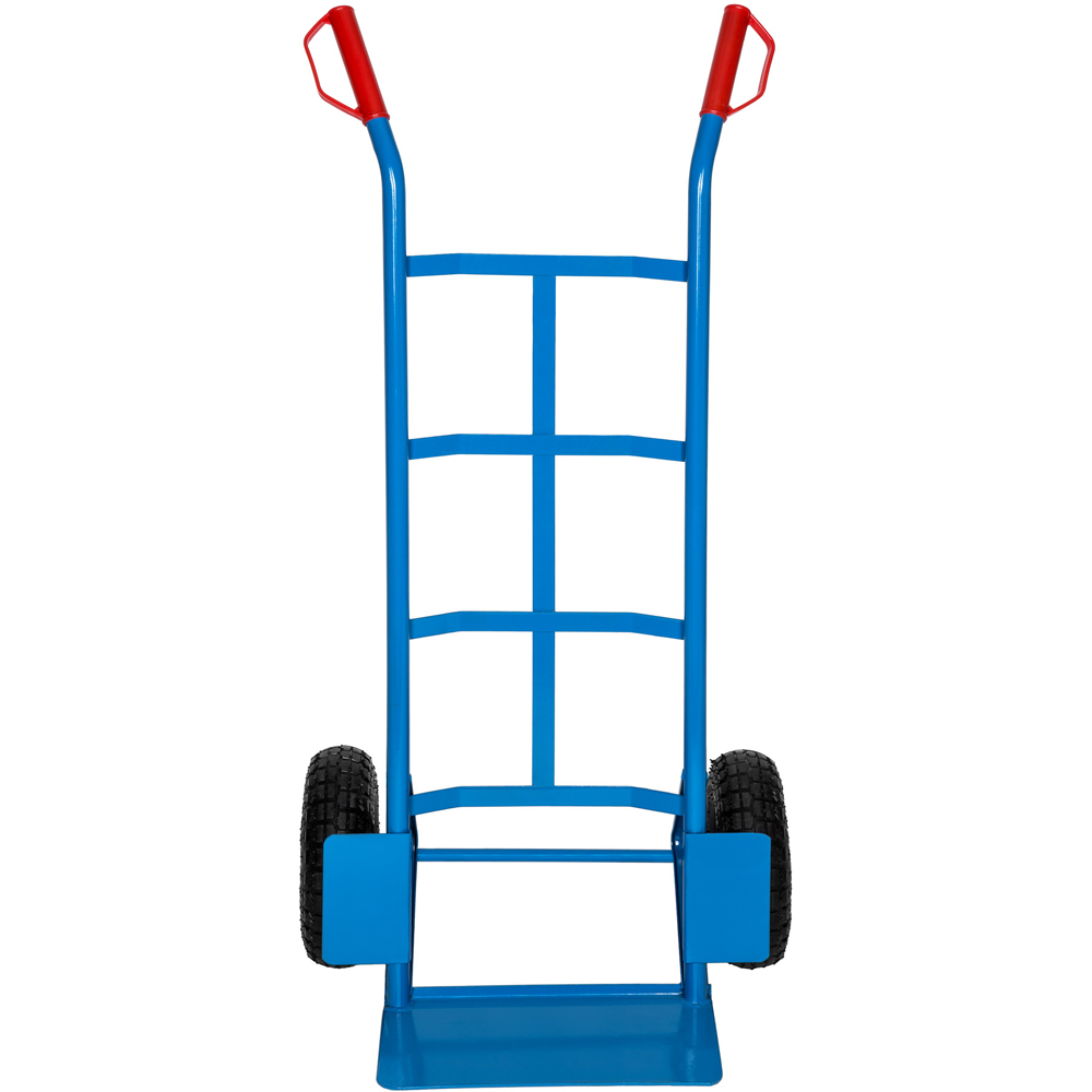 tectake Blue Steel Frame Sack Barrow with 200kg Load Capacity Image 2