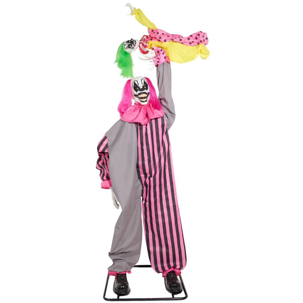 XL Creepy Standing Clown Image 5