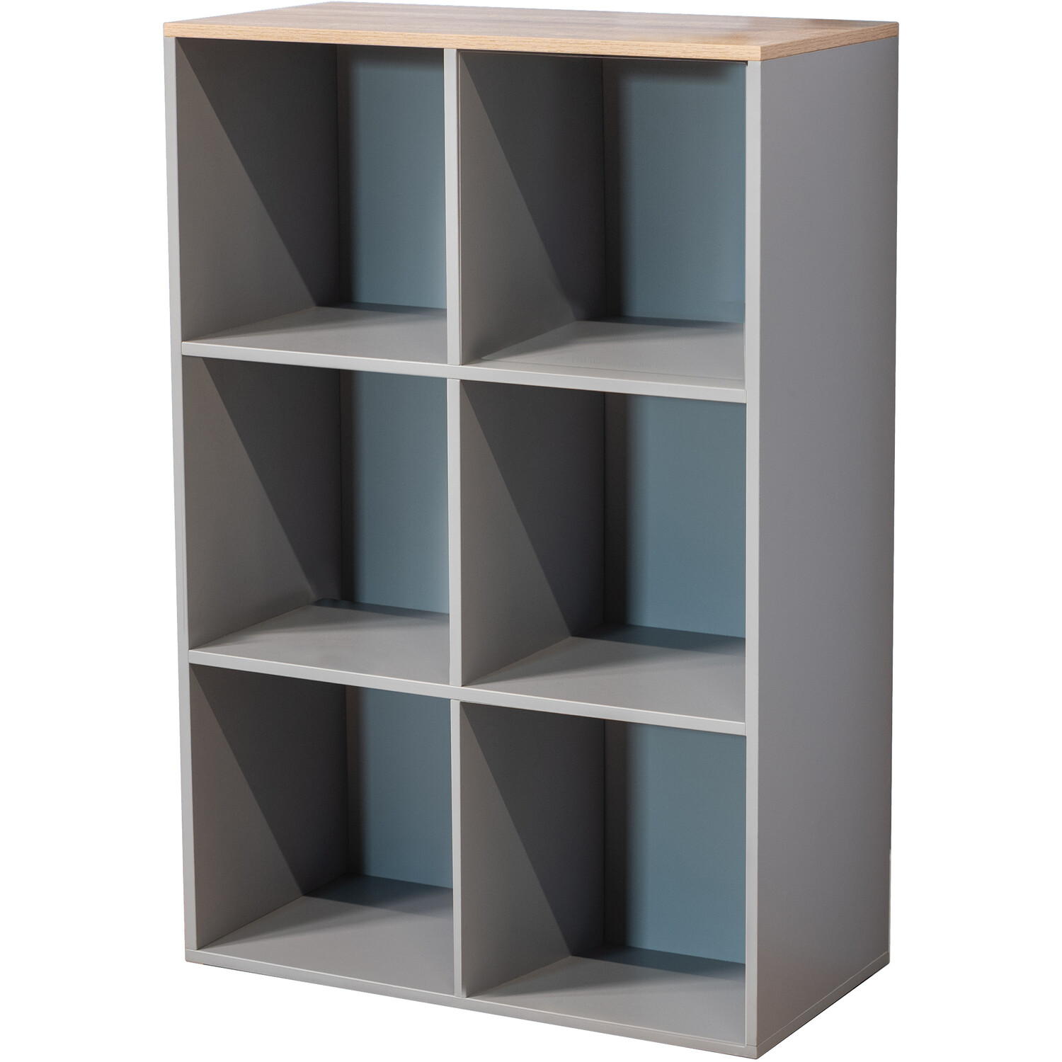 Cuba Sonoma Oak Storage Unit Grey 6 Image 2