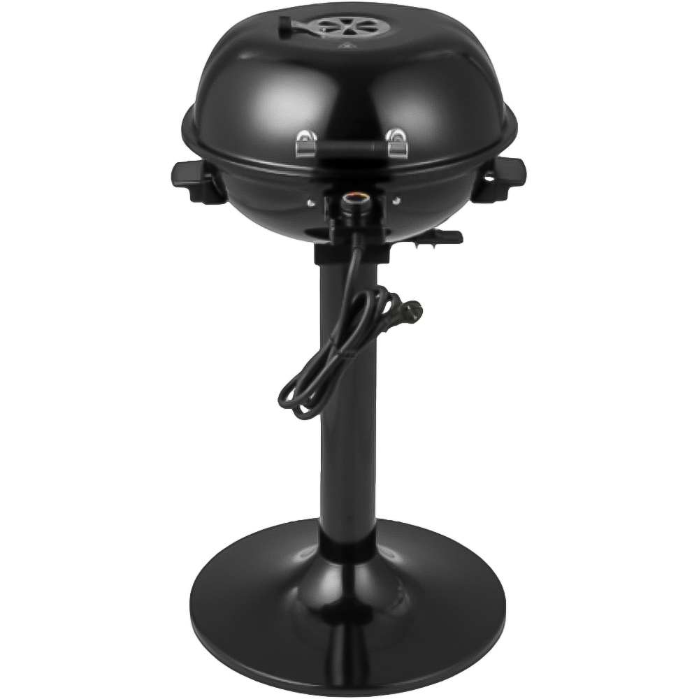 Costway Black Electric BBQ Grill with Removable Non-Stick Grilling Rack 1600W Image 1