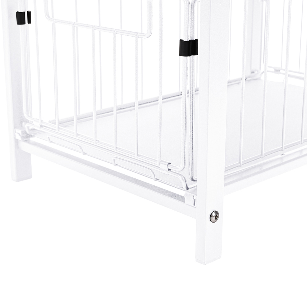 Living and Home 2 Tier Sliding Under Sink Storage Rack Image 6