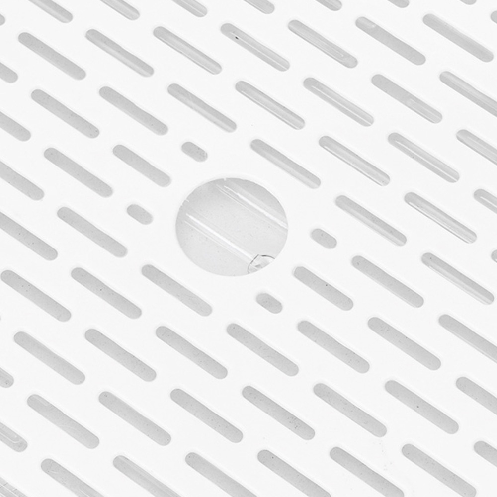 Living and Home Clear Stackable Fridge Organiser Storage Box Set with Draining Board 7 Pack Image 4