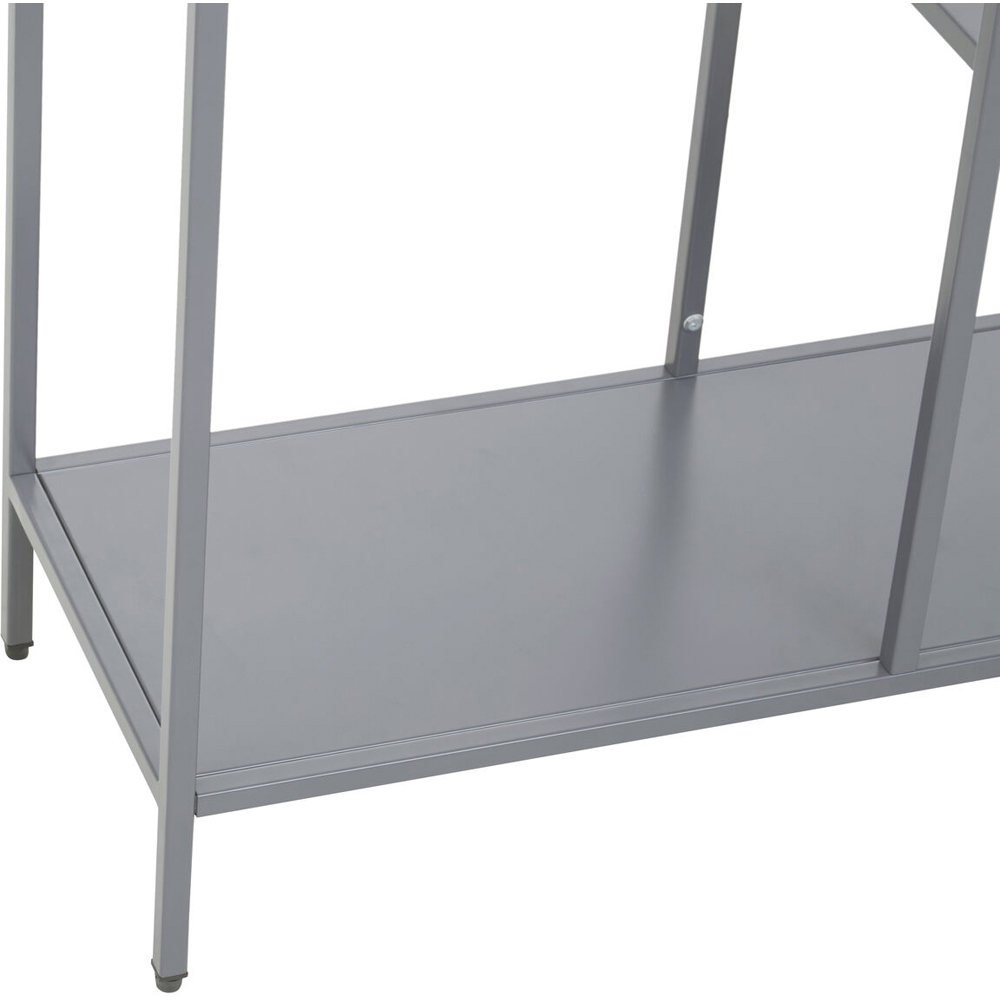 Premier Housewares Grey Metal Console Table Image 3