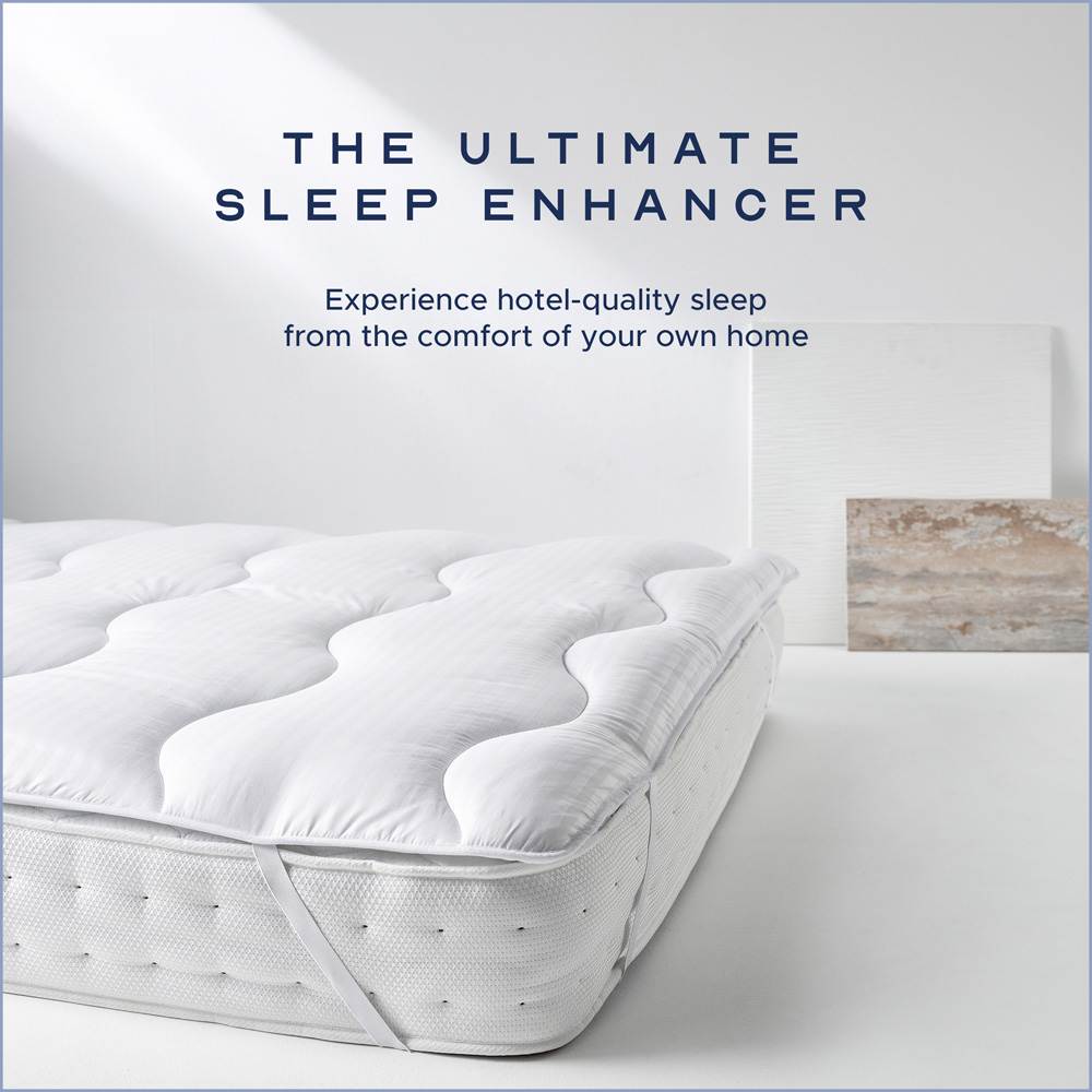 Snuggledown Single Scandinavian Hollowfibre Mattress Topper Image 2