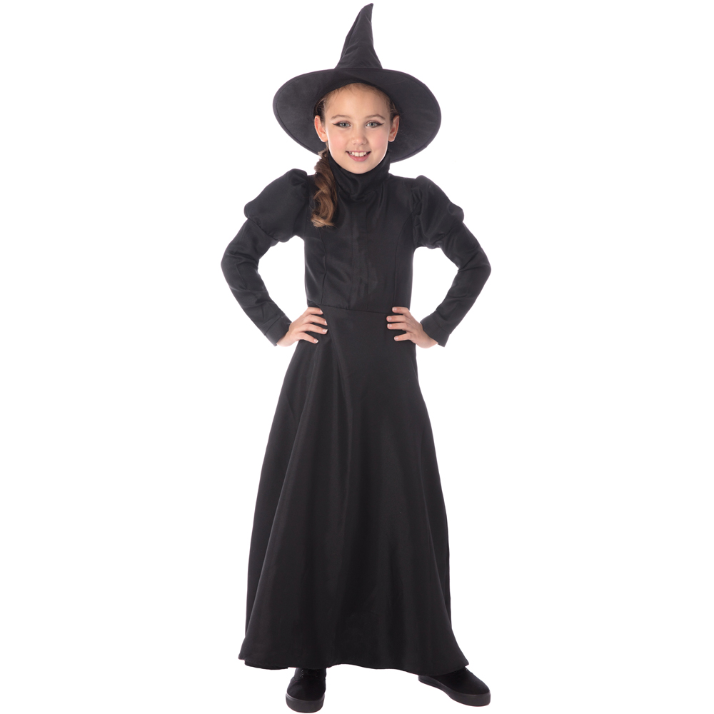 Rubies Masquerade Kids Classic Black Witch Costume Small Image 1