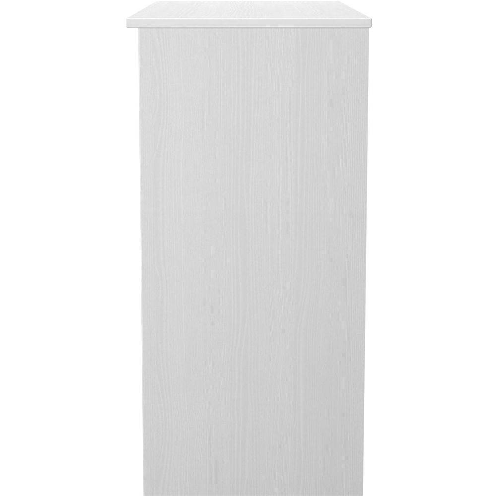 Crowndale Dorset 3 Drawer Signature White Vanity Dressing Table Ready Assembled Image 3