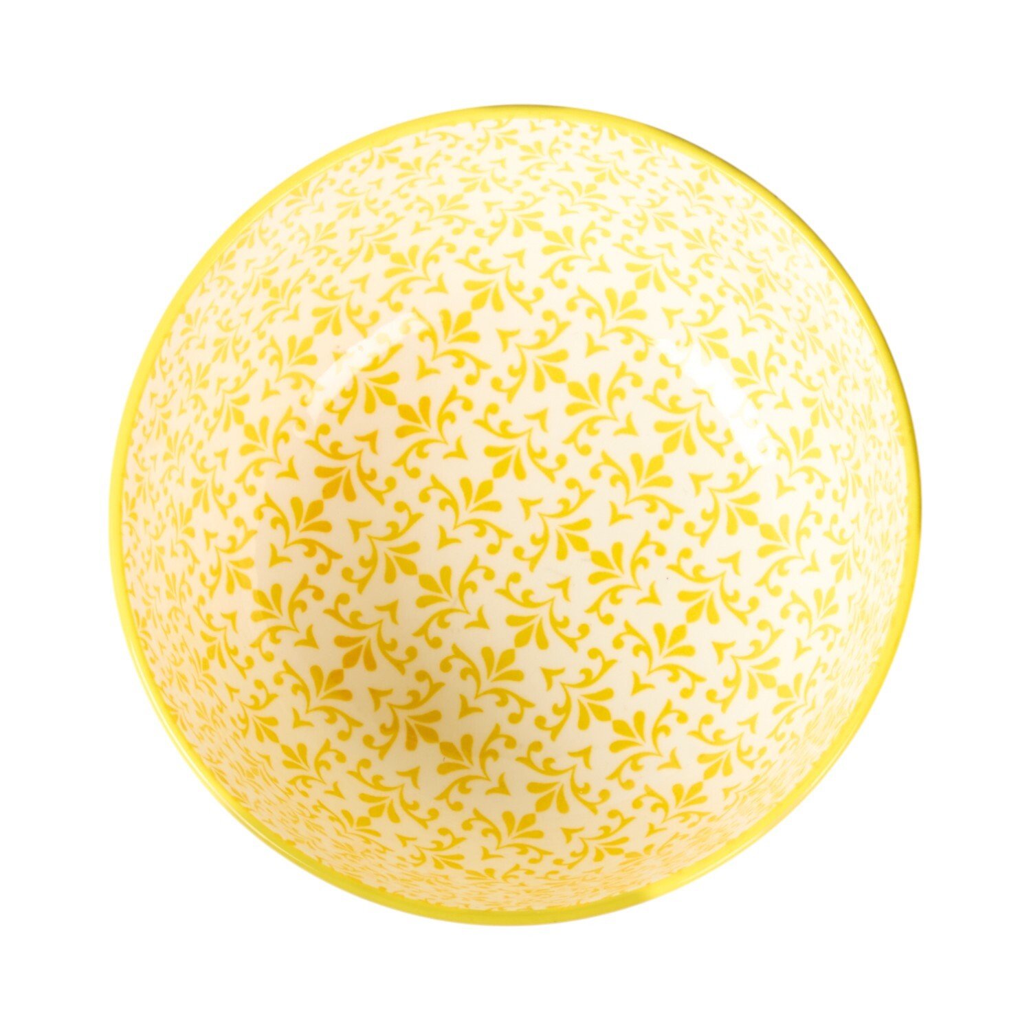 Azalia Pad Print Bowl Yellow Image 2
