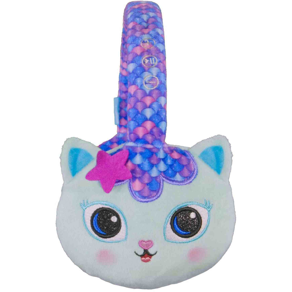Lazerbuilt Gabby’s Dollhouse Mercat Plush Bluetooth Headphones  Image 3