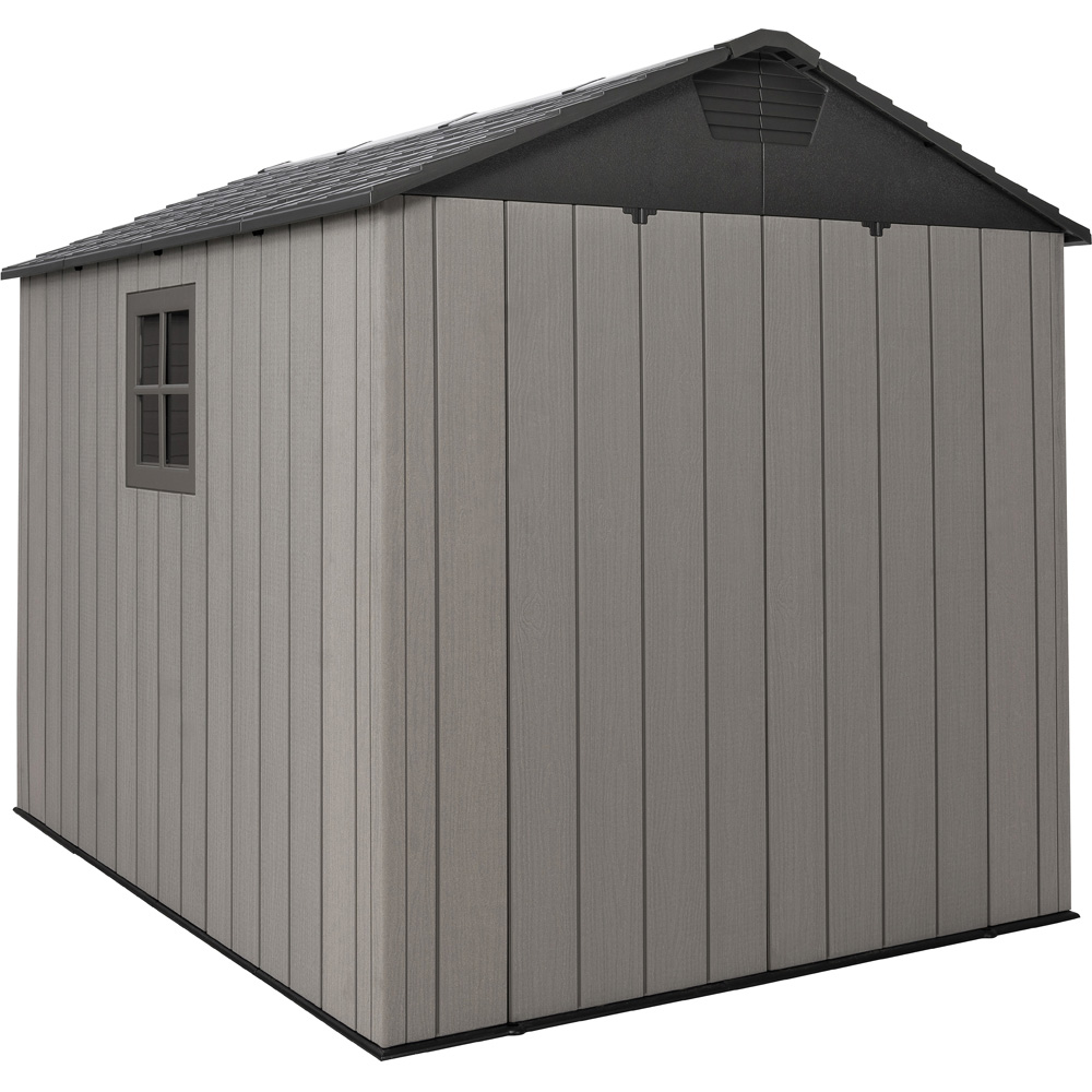 Lifetime Products 9.5 x 7ft Double Door Side Entry Garden Storage Shed Image 3