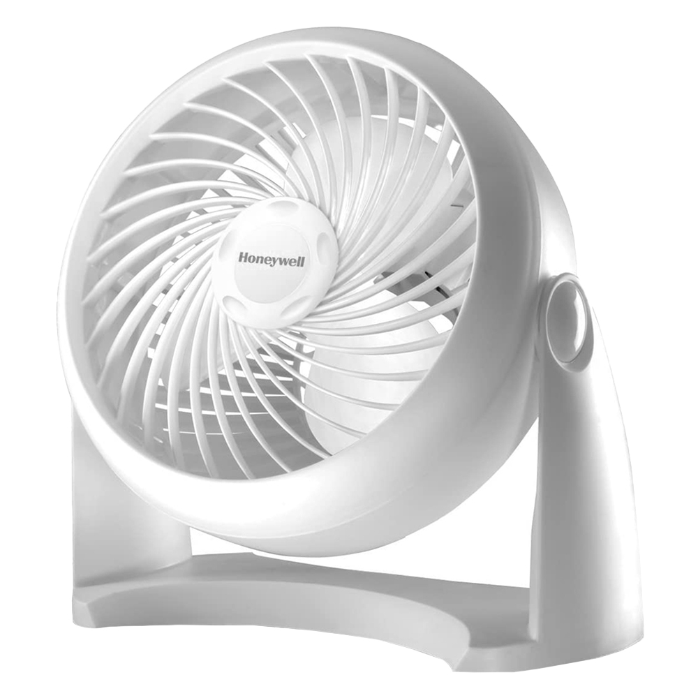 Honeywell White HT904 Turbo Force 3 Speed Desk Fan Image 1