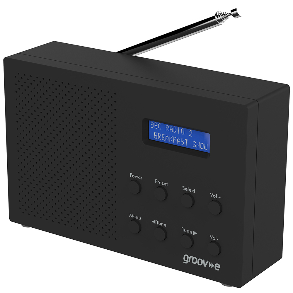 Groov-e Paris Portable DAB and FM Digital Radio Image 3