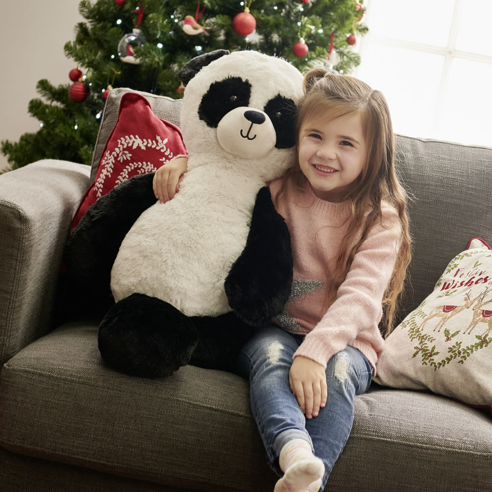 Wilko Ping the Panda Plush Soft Toy 78cm Image 2