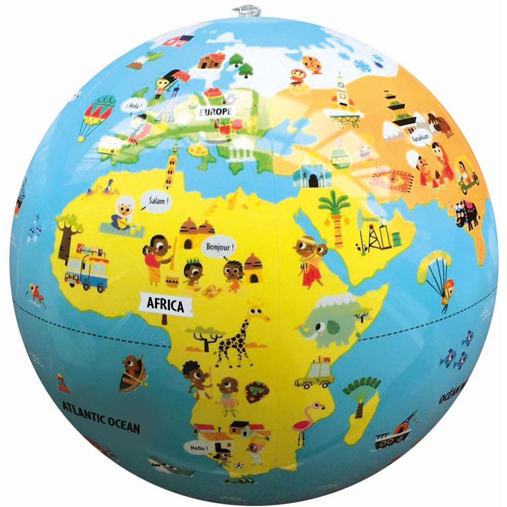 Caly Tiny Travellers Inflatable Globe 30cm Image 1