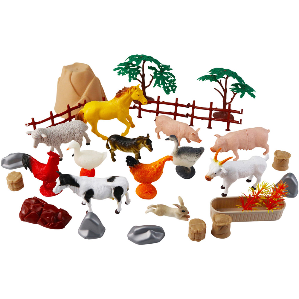 30 Piece Ranch Animals Set Image 2