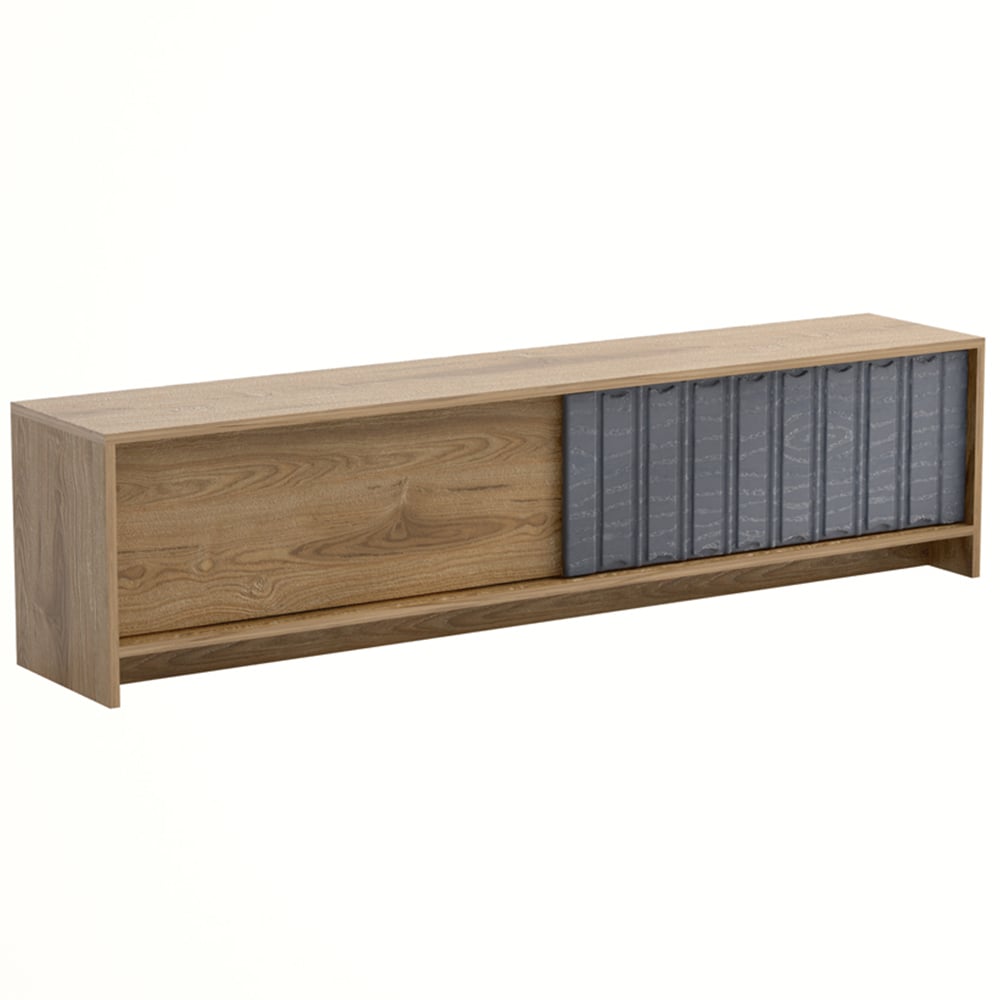 Decorotika New Yorker Oud Anthracite TV Unit Image 2