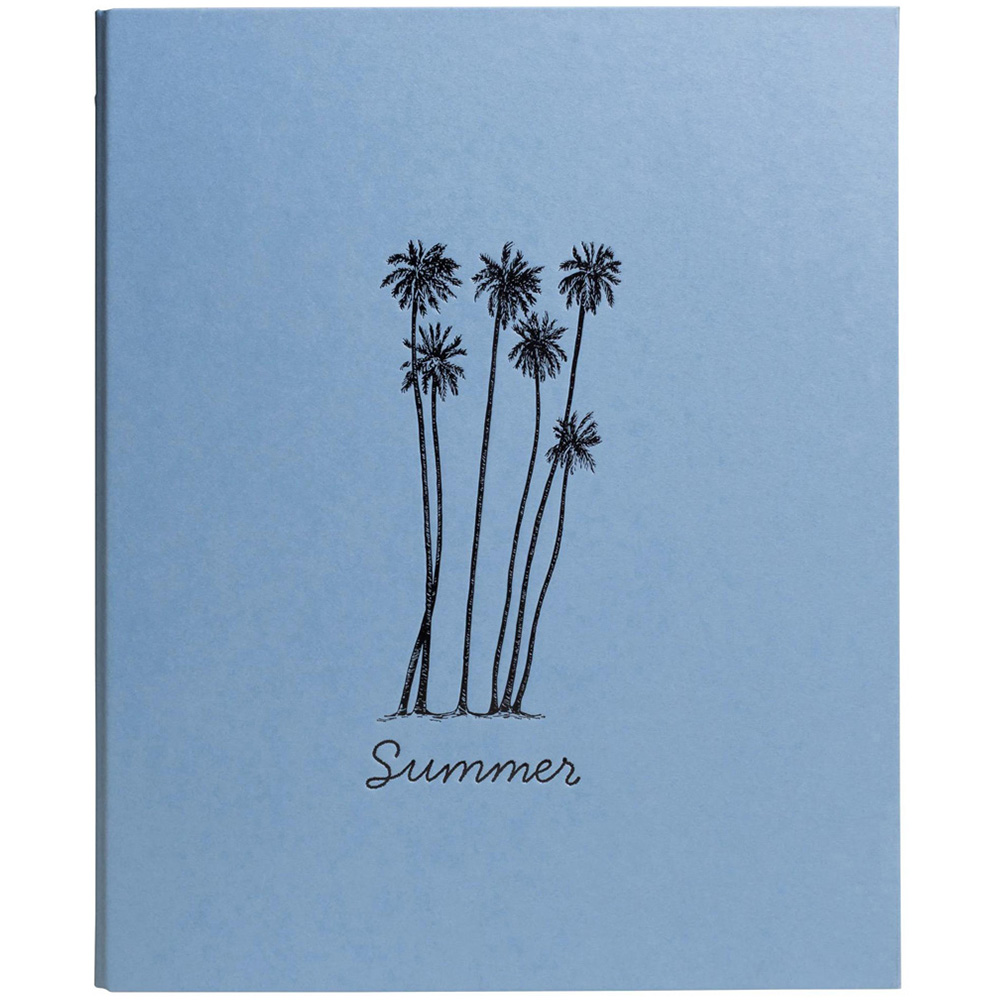 Exacompta Summertime Ice Blue Photo Binder 60 Sheets 120 Photos Image 2