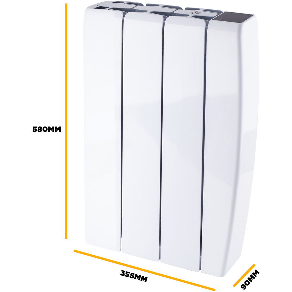 TCP Smart White Ceramic Electric Radiator 700W Image 7
