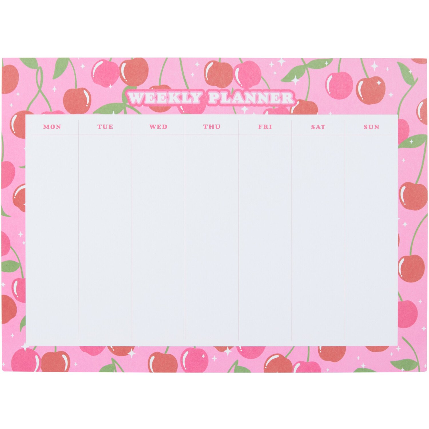 Cherry Weekly Planner - Pink Image 1