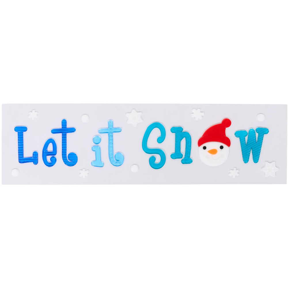 Christmas Design Gel Window Sticker Image 5
