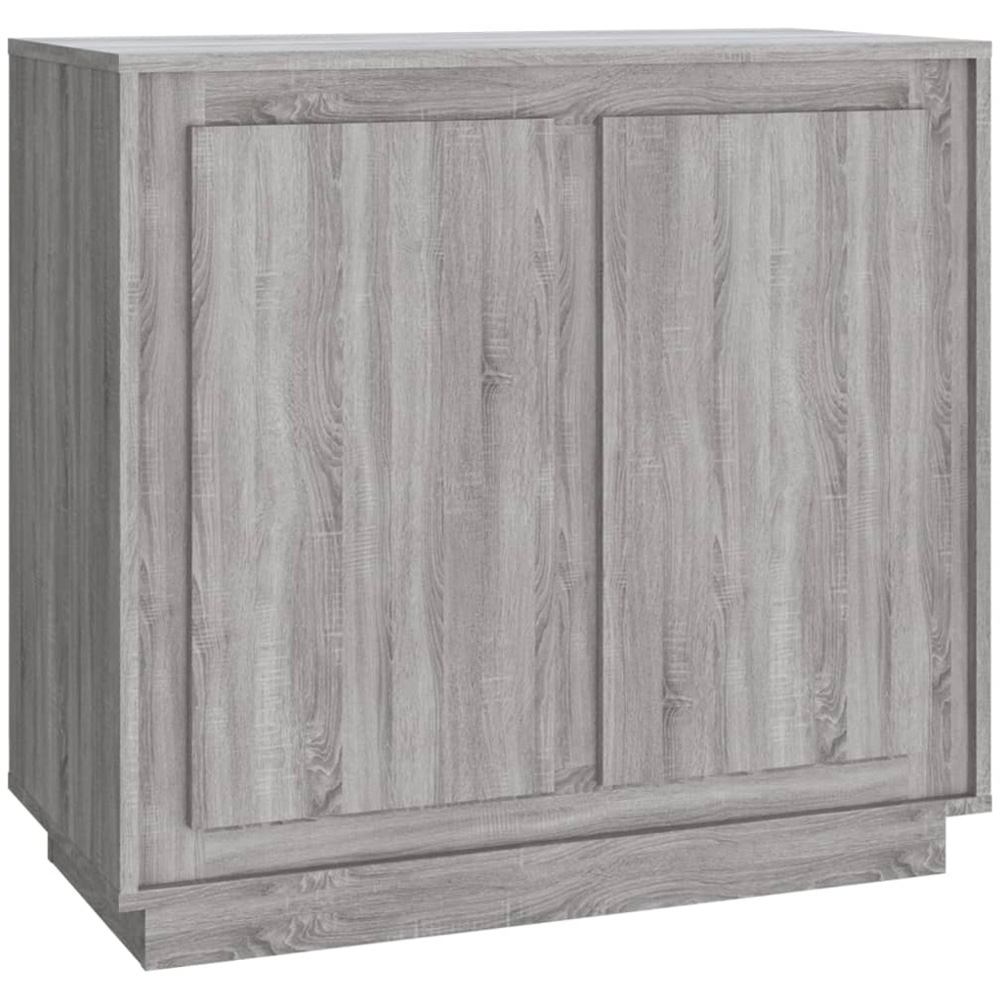 vidaXL 2 Door Grey Sonoma Wooden Sideboard Image 2