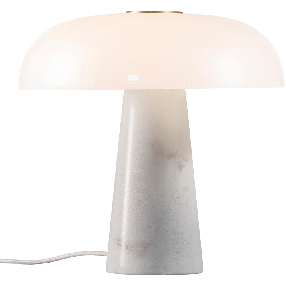 Nordlux Glossy White Table Lamp Image 4