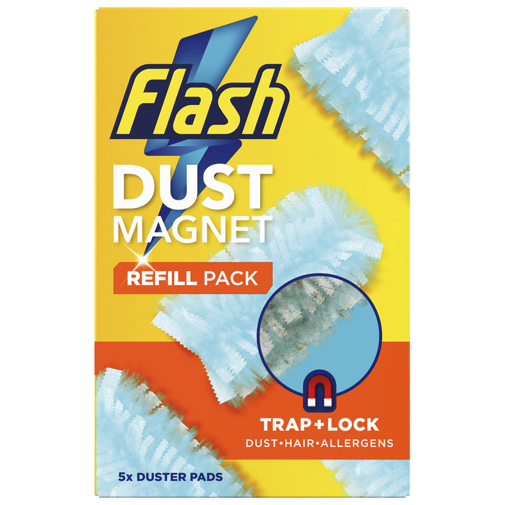 Flash Duster Dust Magnet Refills 5 Pack Image 2