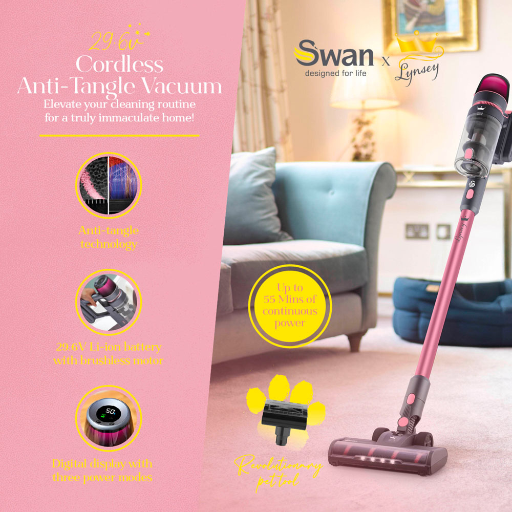Lynsey Queen of Clean SC15825QOC Cordless Stick Vacuum Cleaner 29.6V Image 8
