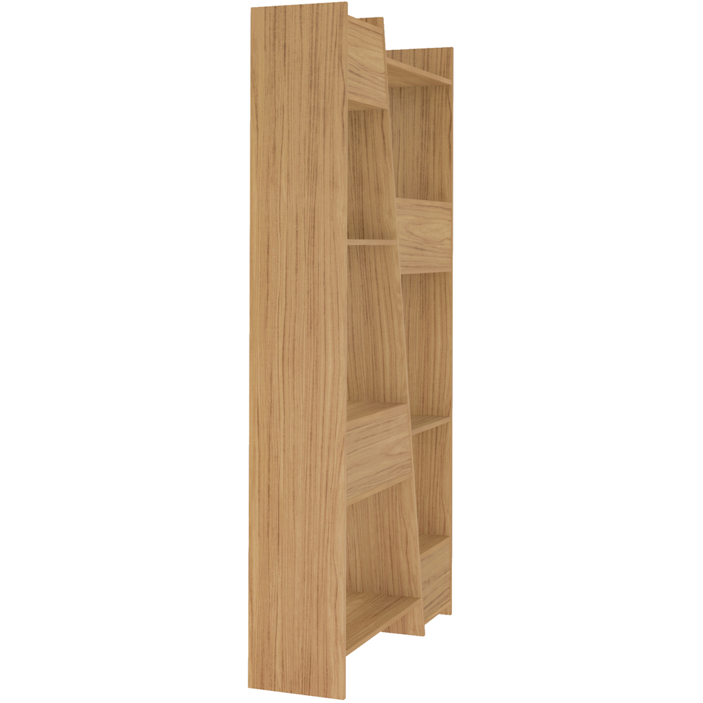 Seconique Naples 12 Shelf Oak Effect Tall Bookcase Image 6