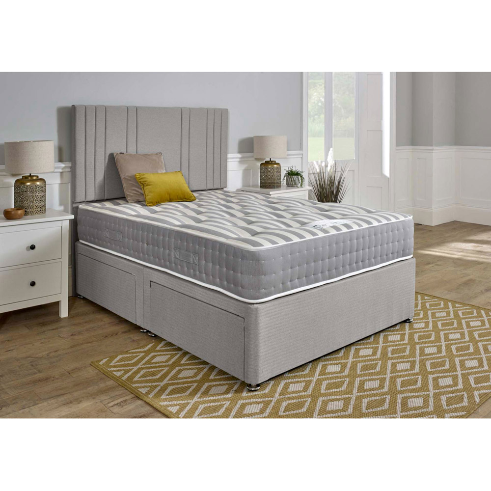 Eleganza Home Firm Support Single Tufted Ultra Firm Pocket Spring Mattress Image 2
