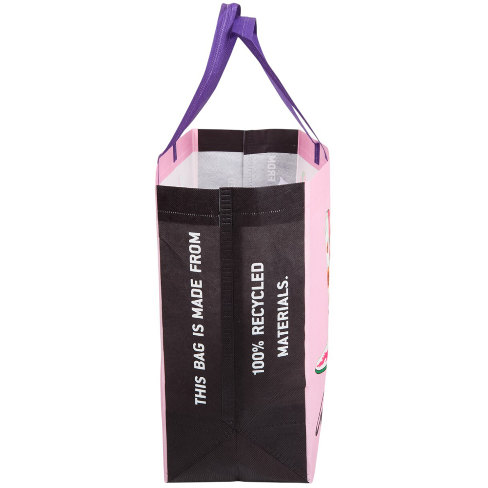 Reuseable Ghouls Shopper Bag - Pink Image 3