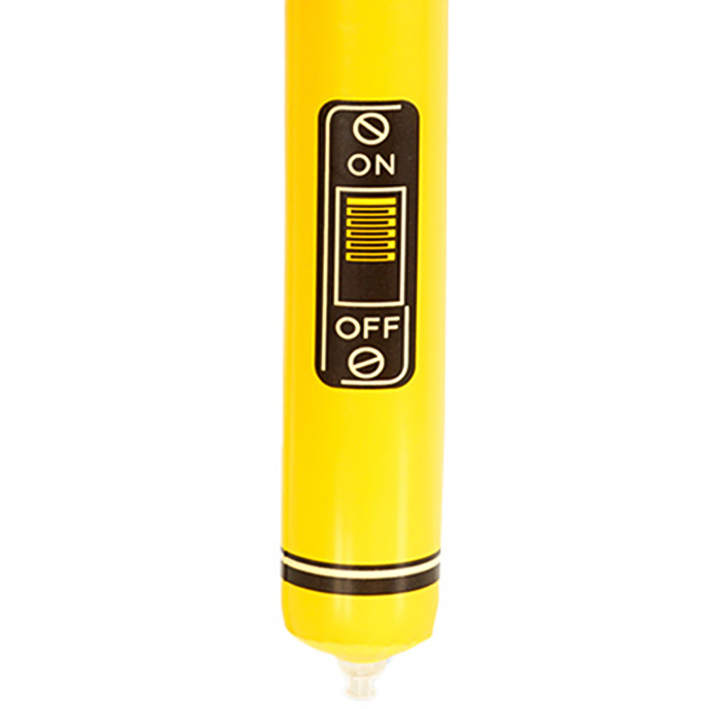 Cheetah Yellow Party Inflatable Microphone 30cm Image 3