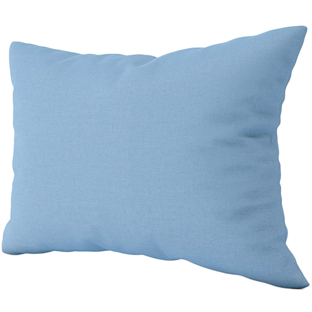 Serene Sky Blue Pillowcase Image 1