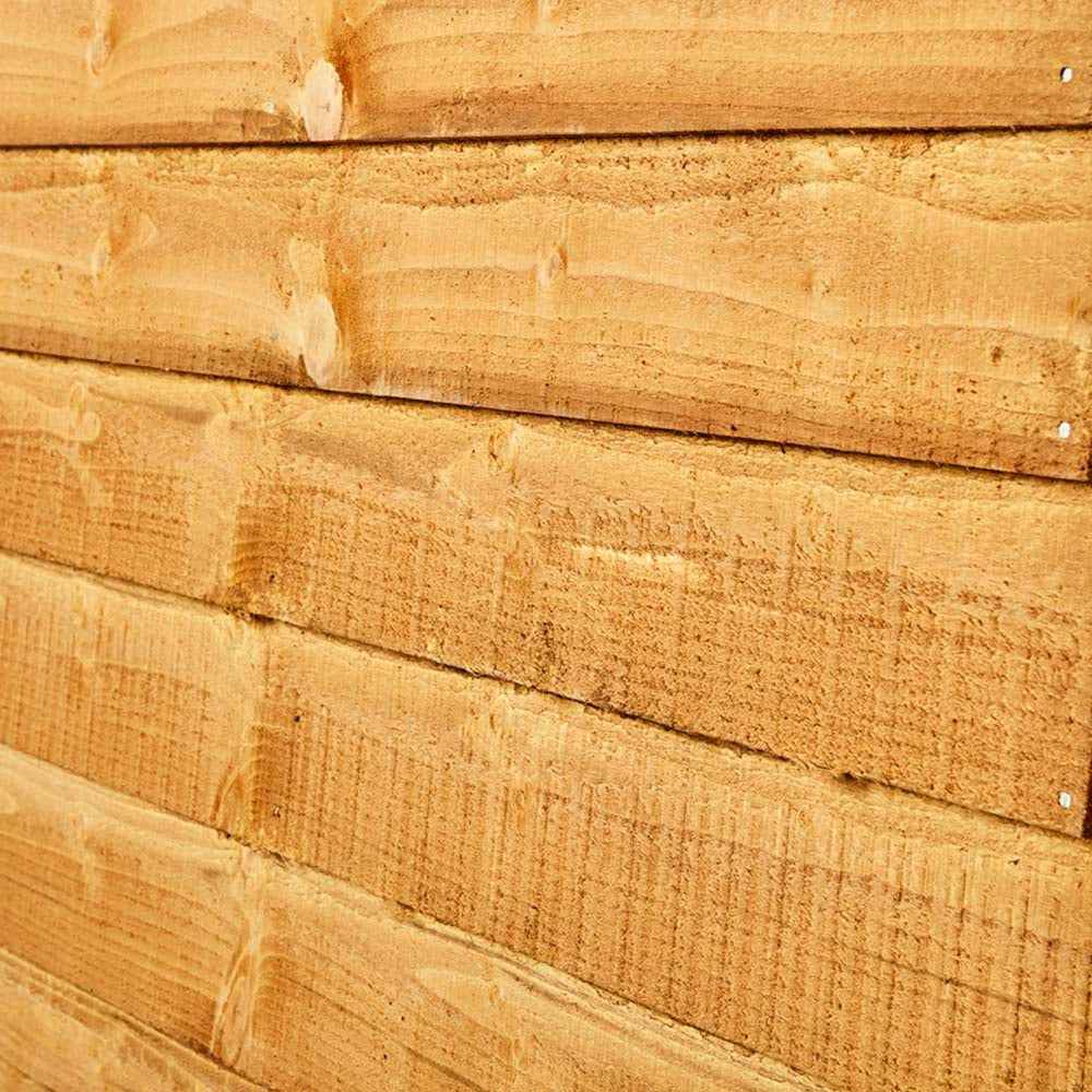Power Sheds 16 x 8ft Double Door Overlap Pent Wooden Shed with Window Image 3